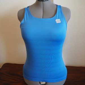 Sportful Woman's Grace Top for Cycling, Running, Yoga - athletic wear - Blue XL